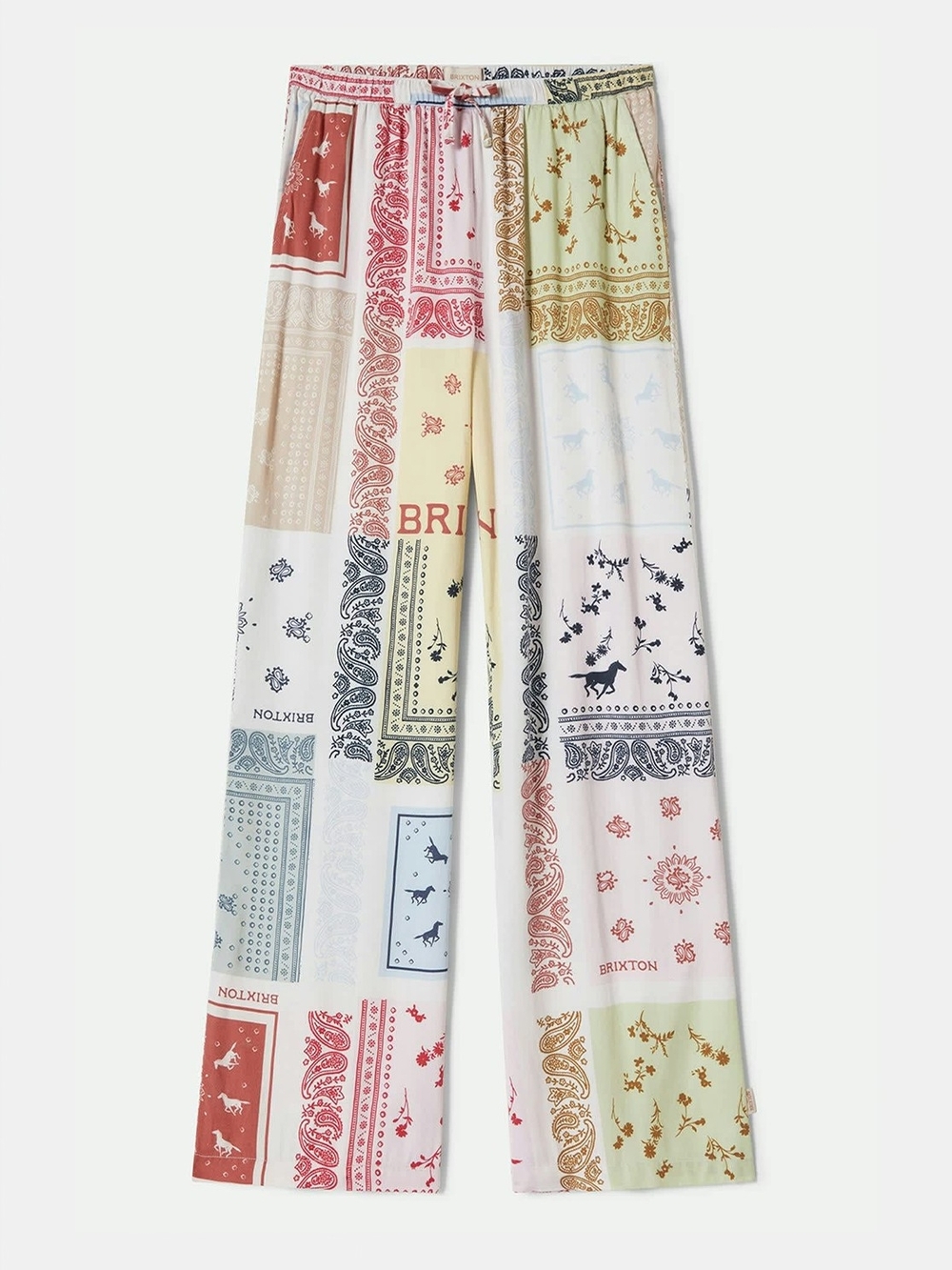 Brixton Multicolor Patchwork Bandana Lounge Pants